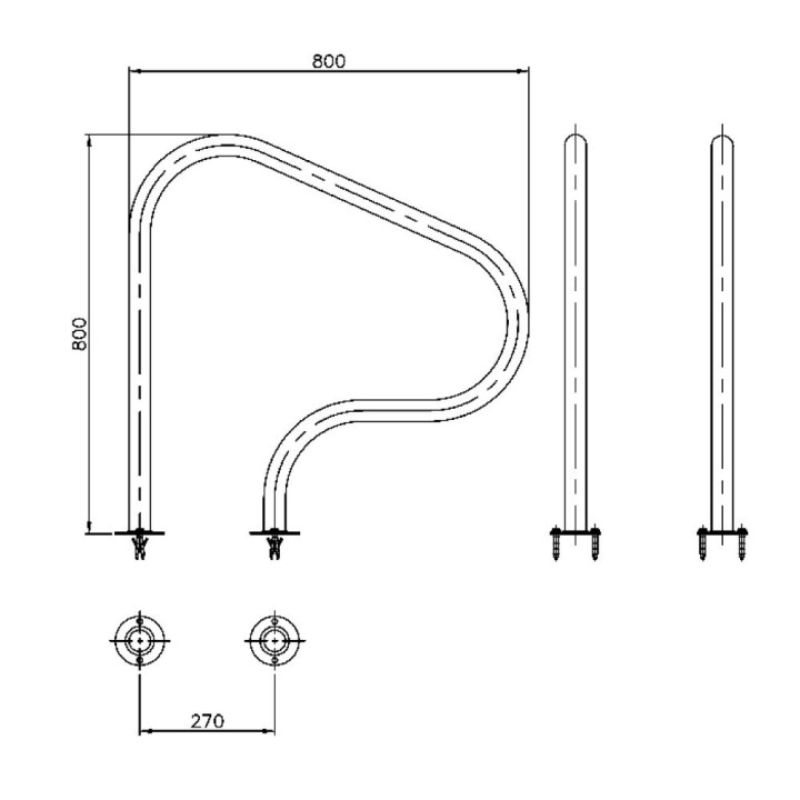 Astralpool Maniglia Di Uscita Easy Swim Out Per Piscine - 3 - Scale