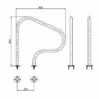 Astralpool Maniglia Di Uscita Easy Swim Out Per Piscine - 3 - Scale