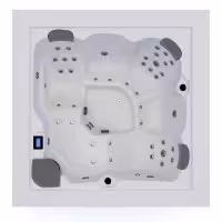 AstralPool Ocean Dreams privé spa White New Art - 2 - Spa's & Hottubs