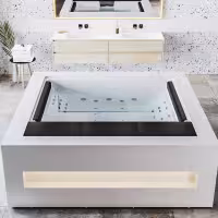 Astralpool White Pure Ocean Dreams Private Spa - 5 - Spas & Hot Tubs