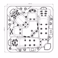 AstralPool spa privé Evolution 70 Ocean Dreams - 7 - Spa et jacuzzis