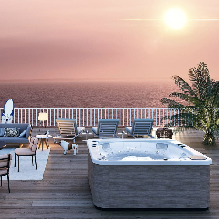AstralPool spa privé Pacific 70 Ocean Dreams - 5 - Spa et jacuzzis