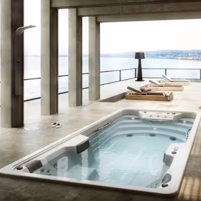 AstralPool Mediterranea Swimspa Serie Private Spa - 1 - Spas & Whirlpools