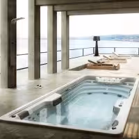 AstralPool Mediterranea swimspa lijn privé spa - 1 - Spa's & Hottubs