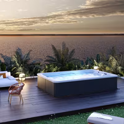 AstralPool Compact Swimspa Serie Private Spa - 6 - Spas & Whirlpools