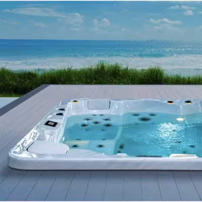 Astralpool Evolution Inground Range Private Spa - 3 - Spas & Hot Tubs