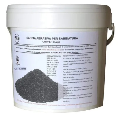 Copper slag - Abrasive sand for sandblasting - POLEN LordsWorld - Loppa - 7