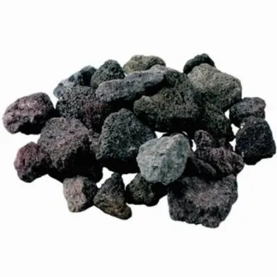 Pietra lavica 25-56mm - Roccia vulcanica per barbecue a gas e sauna LordsWorld - Barbecue - 2