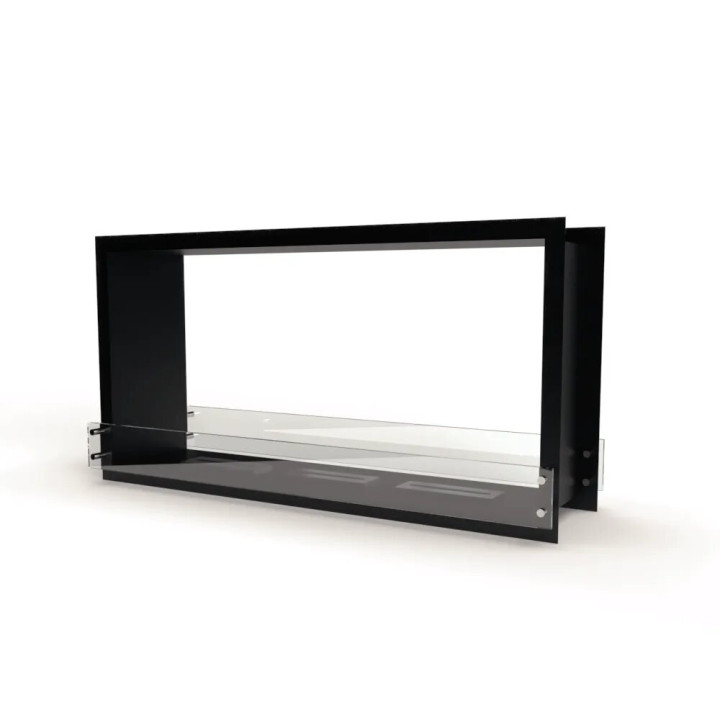 3.38 kW Biocamino Bifrontale Bioetanolo 152 Cm Nero 00086 Gmr Trading - 1 - Caminetti e stufe