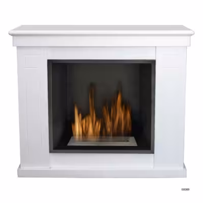 Bioethanol Kamin 3.0 kW weiß Raffaello 00089 Gmr Trading - 1 - Kamine & Öfen