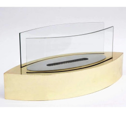2.5 kW Bioethanol Table Fireplace Gold Vanda 00098 Gmr Trading - 1 - Fireplace & Stoves