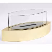 Bioethanol Tischkamin 2.5 kW gold Vanda 00098 Gmr Trading - 1 - Kamine & Öfen