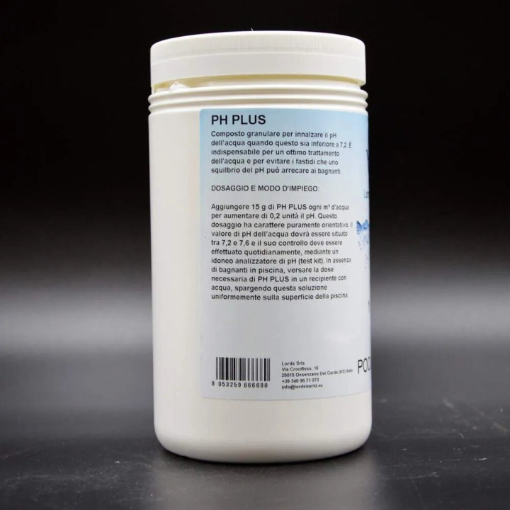 pH Plus granulado incrementador de pH para piscinas LordsWorld - 3 - Ph Corrector
