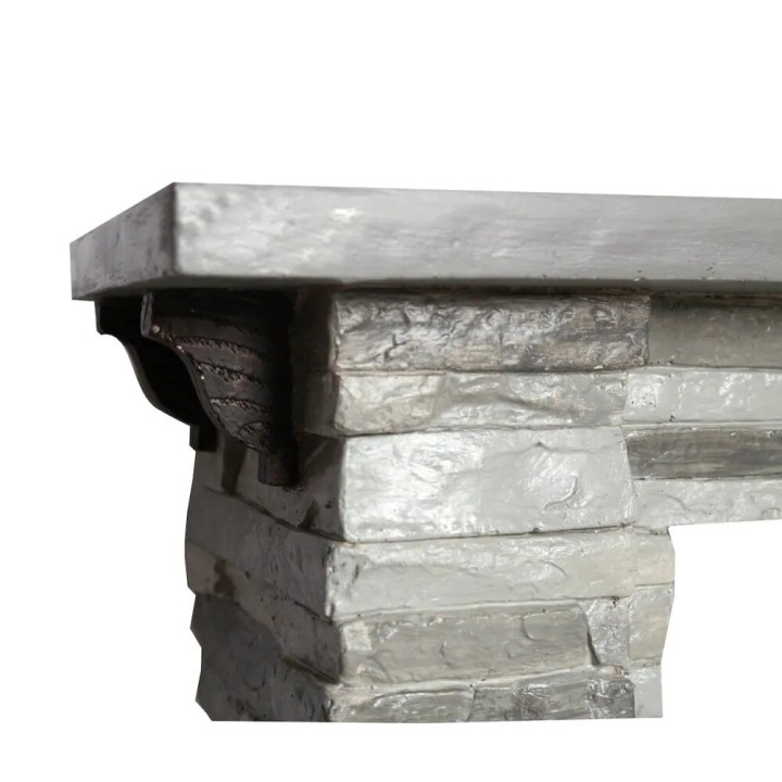 2.5 kW Electric Fireplace Grey Stone Tigullio 00178 Gmr Trading - 3 - Fireplace & Stoves