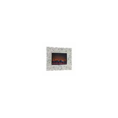 1400/1800W shabby-style electric fireplace - CHIC 00179 Kasco - 2
