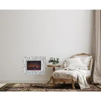 1400/1800W shabby-style electric fireplace - CHIC 00179 Kasco - 5