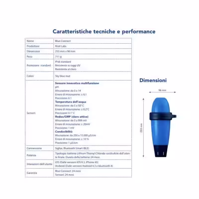 Astralpool Blue Connect Plus Analizzatore Per Piscine Versione Gold - 6 - Analisi Acque
