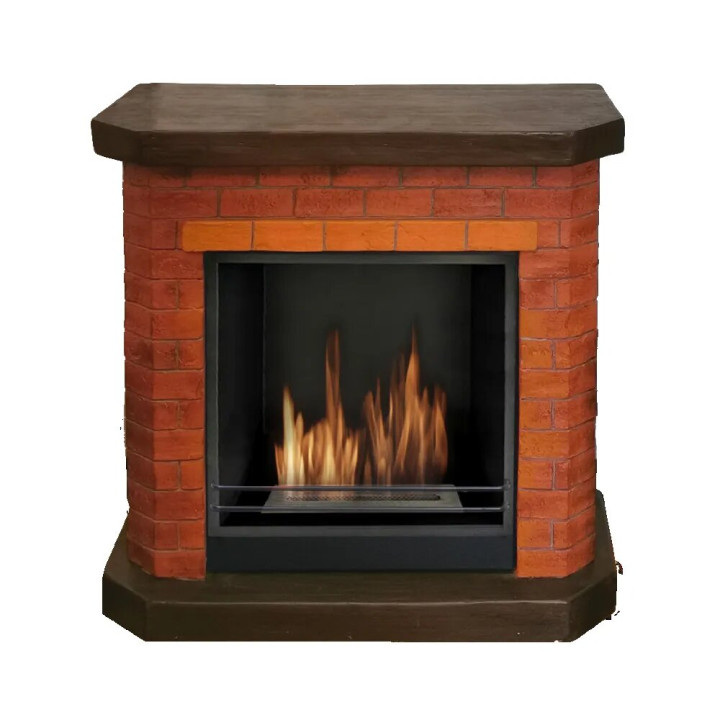 1.5 L Brick Style Bioethanol Fireplace Bricchetto 00260 Gmr Trading - 1 - Fireplace & Stoves
