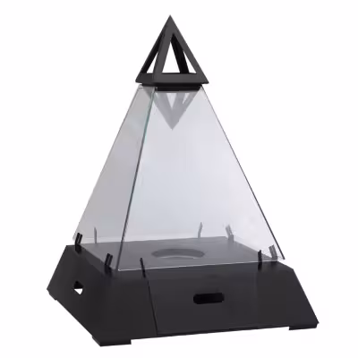 Chimenea bioetanol piramidal 3.1 kW Las Vegas Jr 00306 Gmr Trading - 1 - Chimeneas y estufas