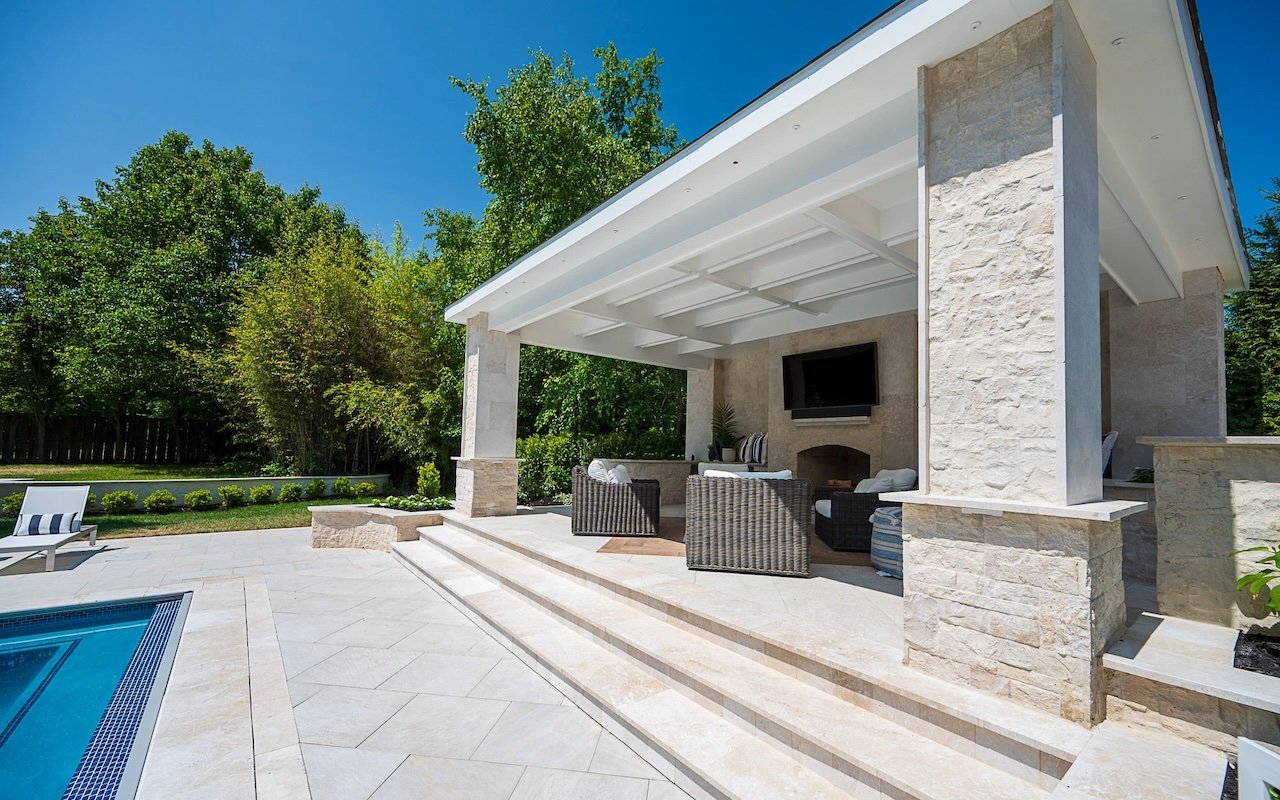 Restore Outdoor Furniture & Pool Areas with Sandblasting