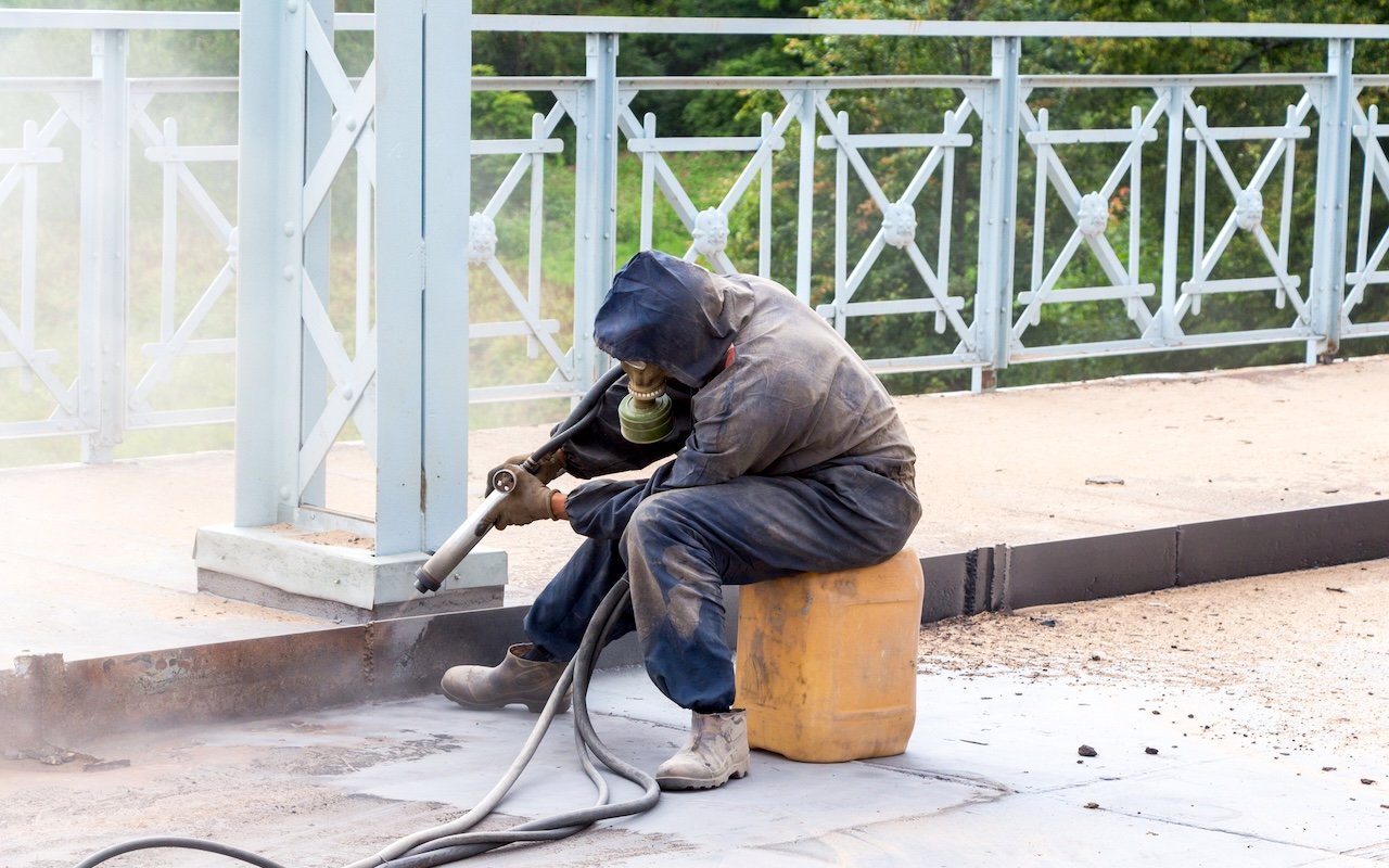 Sandblasting Preparation for Household Elements